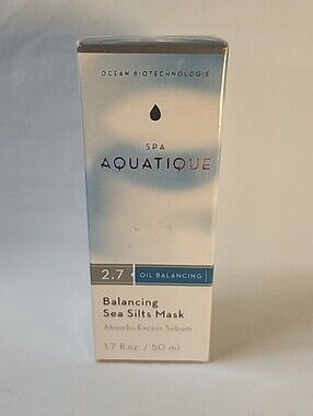 New Spa Aquatique 2.7 Balancing Sea Silts Mask Oil Balancing 1.7 oz